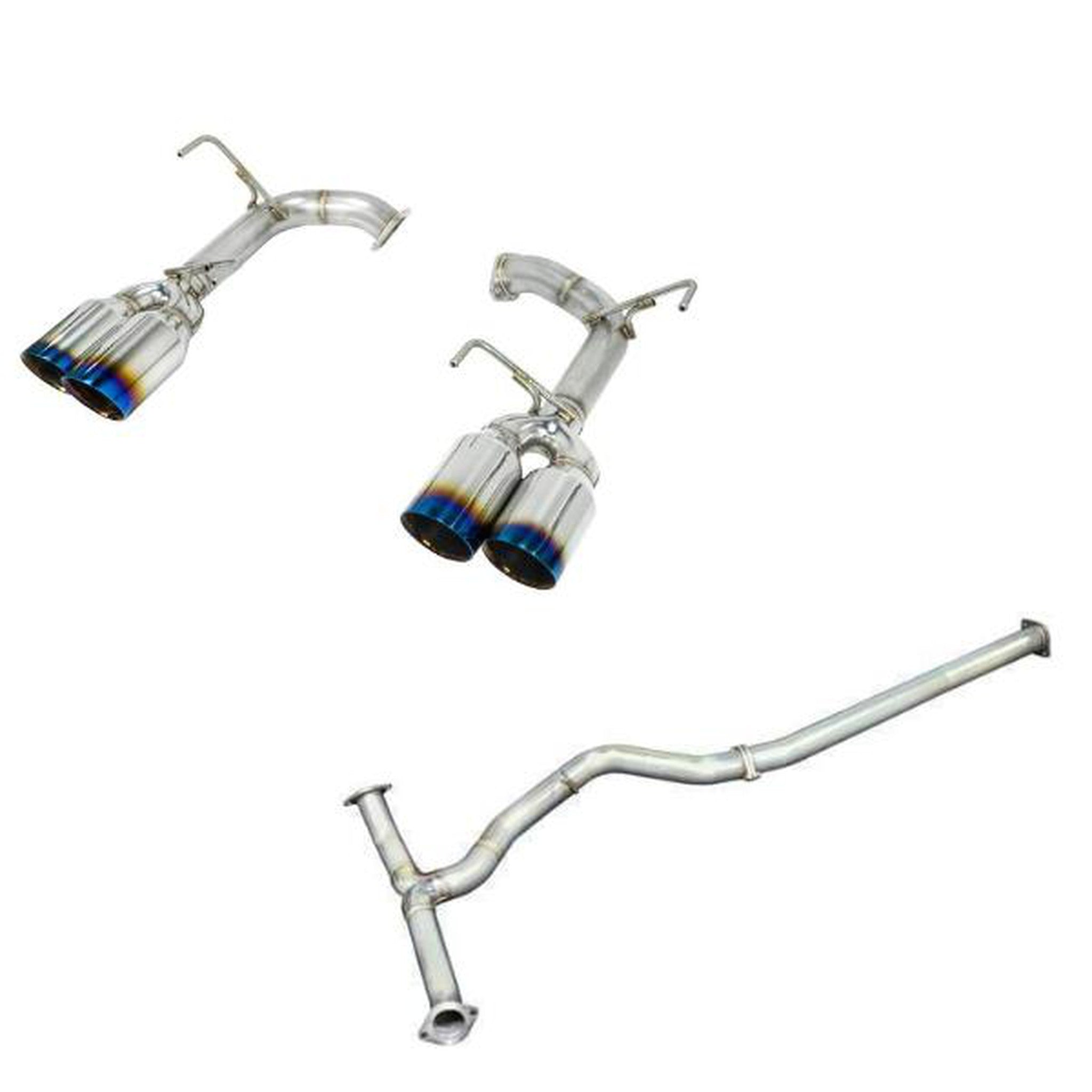 Remark Axle Back Exhaust and Midpipe Kit Subaru WRX / STI 15-21
