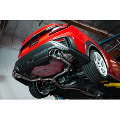 Remark Axleback Exhaust 3.5in Burnt Stainless Single Wall Tips Subaru WRX 2022-2026 | RO-TTVB-S
