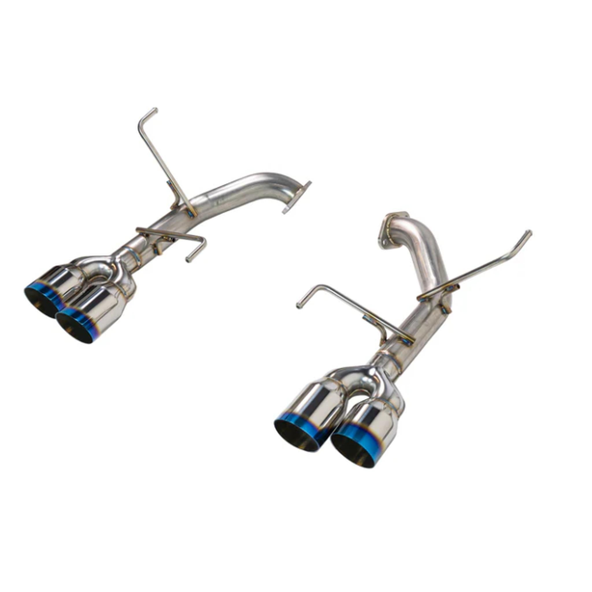 Remark Axleback Exhaust 3.5in Burnt Stainless Single Wall Tips Subaru WRX 2022-2026 | RO-TTVB-S