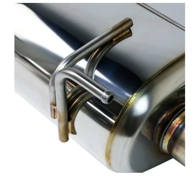 Remark Axleback Exhaust w/ Burnt Stainless Double Wall Tip Subaru WRX 22-26 | RO-TTVB-DMQ