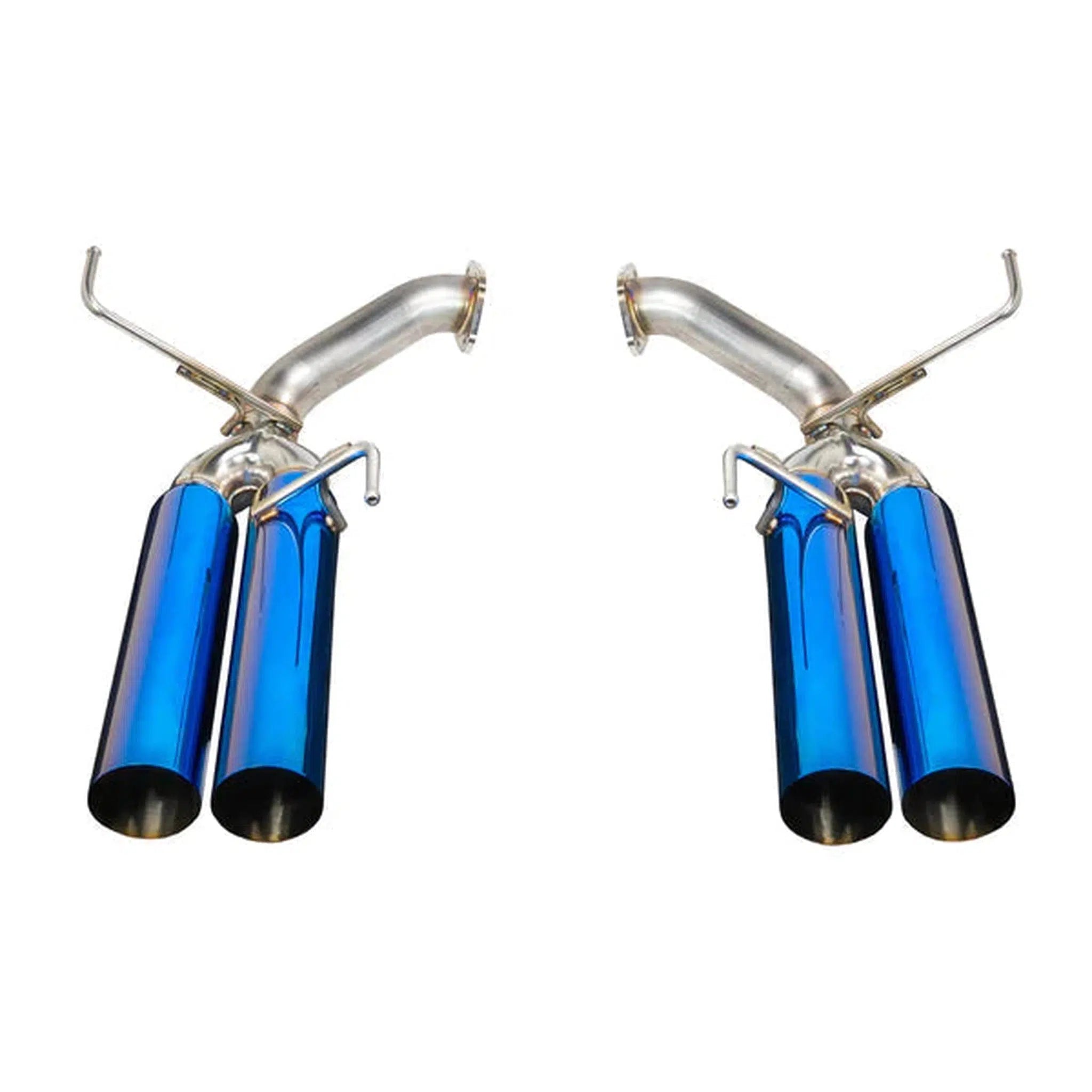 Remark Boso Axleback Exhaust Burnt Blue Stainless Tips Subaru WRX 2022-2025 | RO-TBVB-SL