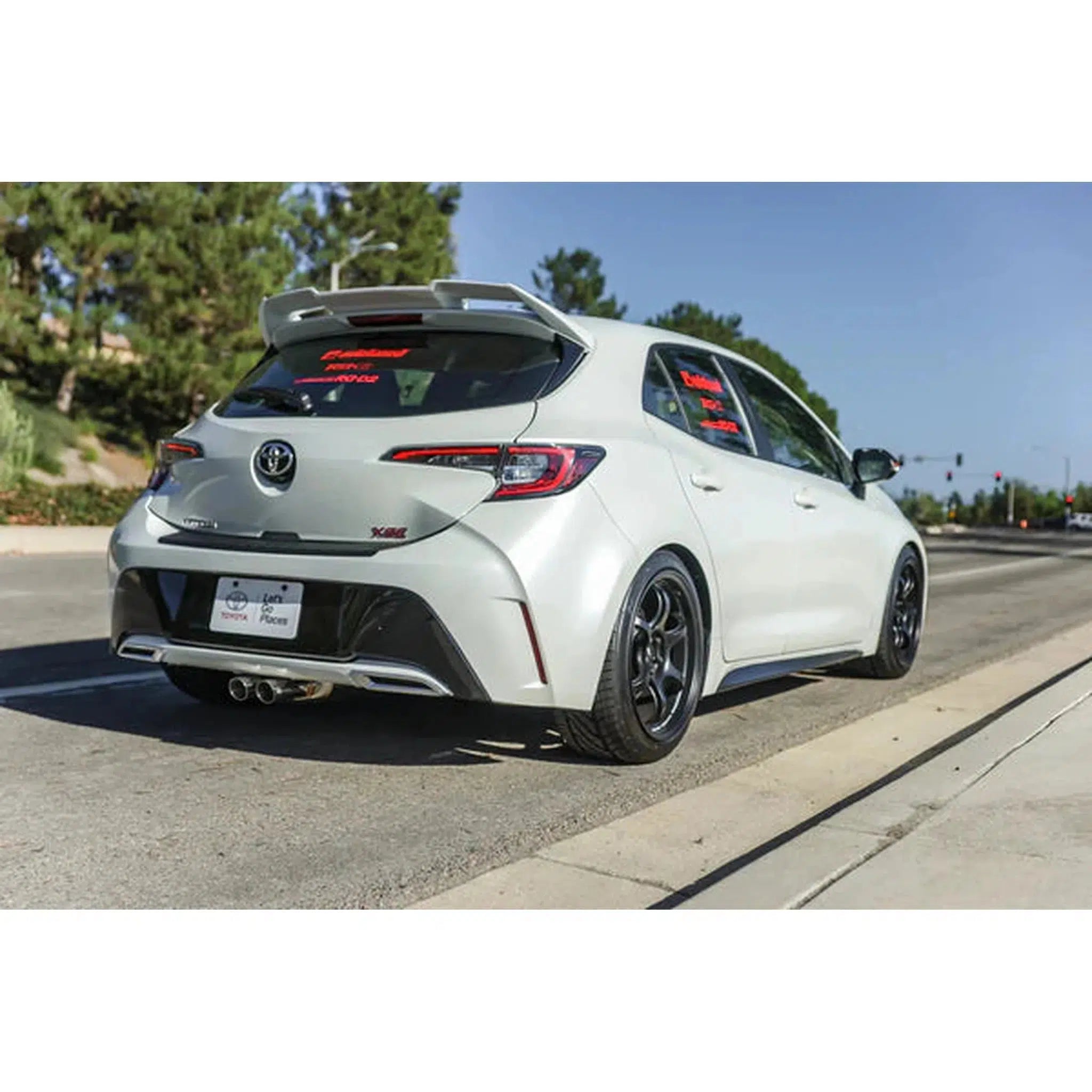 Remark Corolla Hatch 2019-2024 Cat Back Exhaust Polished Tips Toyota | RK-C1063T-01