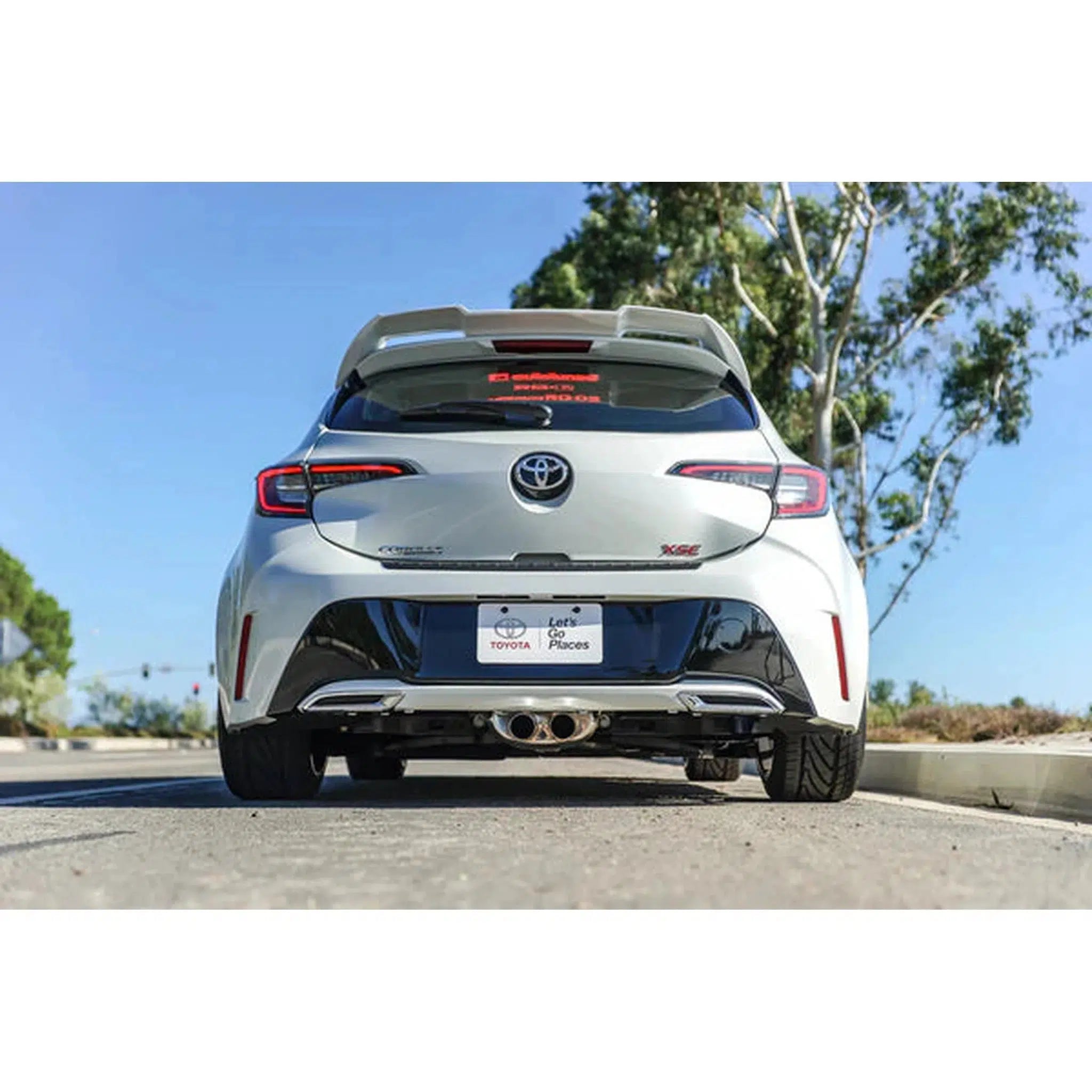 Remark Corolla Hatch 2019-2024 Cat Back Exhaust Polished Tips Toyota | RK-C1063T-01