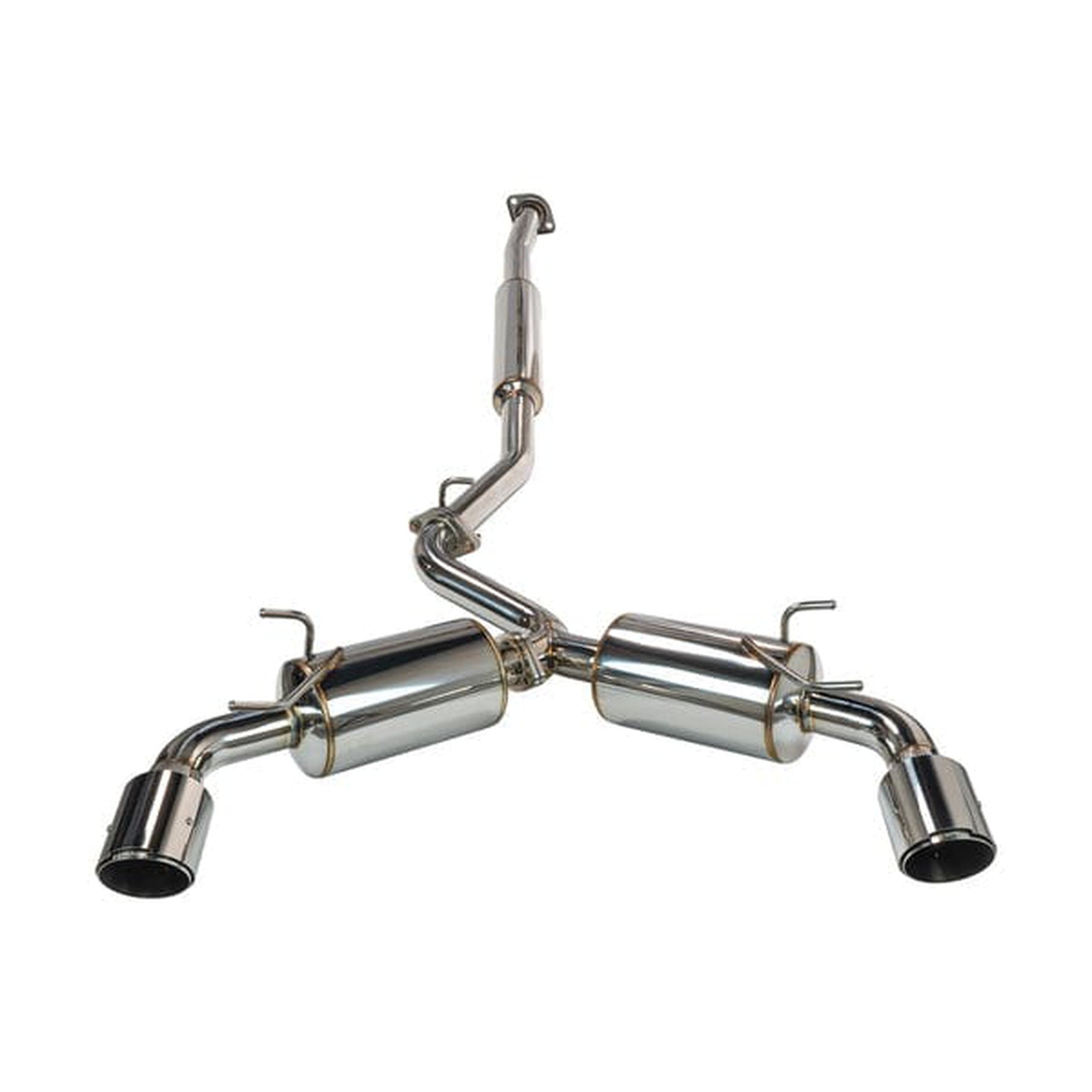 Remark Elite Spec Cat Back Exhaust w/ Polished SS Tips Subaru BRZ / Toyota GR86 / Scion FR-S 2013-2026 | RK-C2063T-04