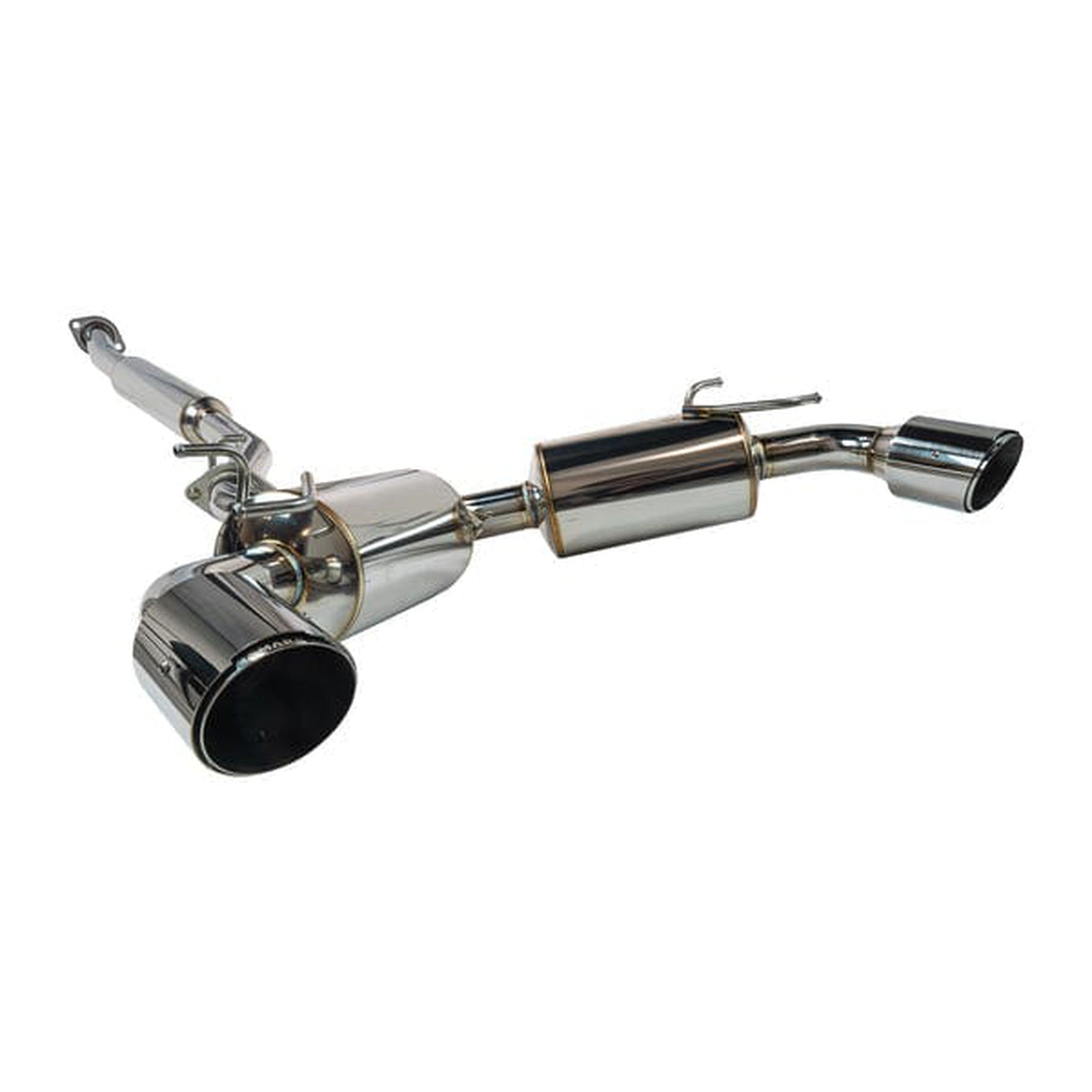 Remark Elite Spec Cat Back Exhaust w/ Polished SS Tips Subaru BRZ / Toyota GR86 / Scion FR-S 2013-2026 | RK-C2063T-04