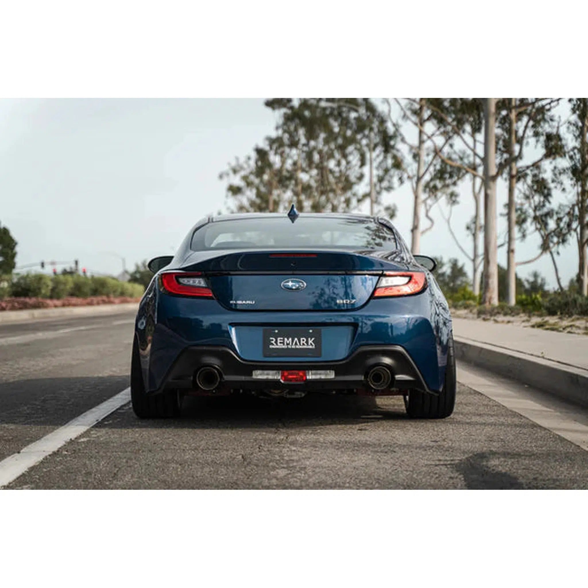 Remark GR86 / Subaru BRZ 2022-2026 Axleback Exhaust 4.5in Burnt Stainless Double Wall Toyota | RO-TTZ8-D