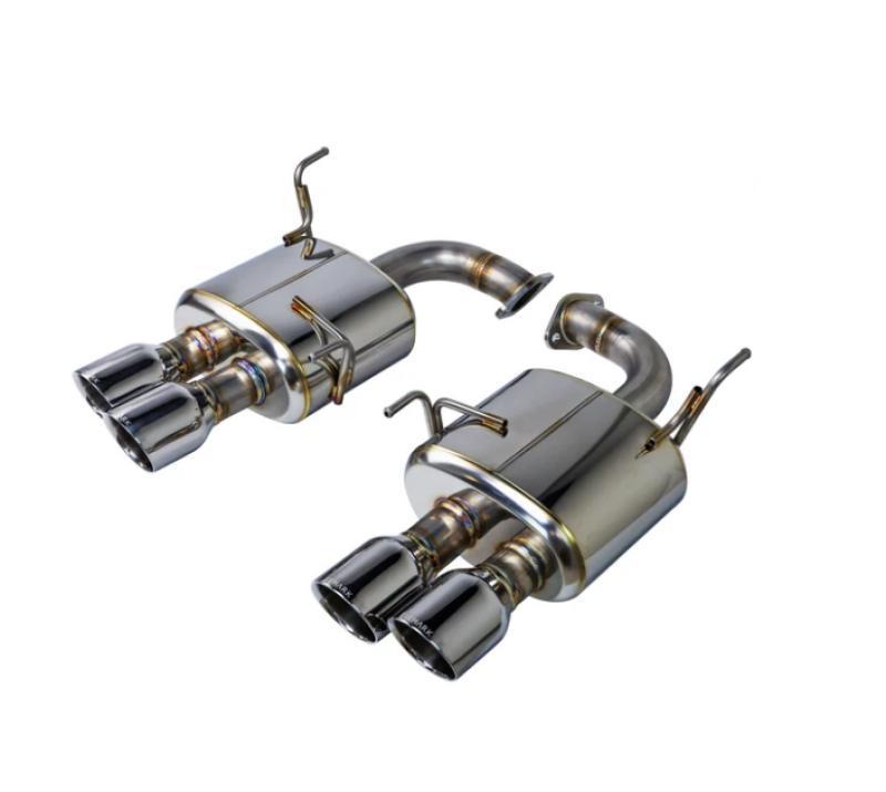 Remark Quiet Spec Axleback Exhaust w/ Stainless Double Wall Tip Subaru WRX 2022-2026
