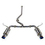 Remark R1 Spec Dual Burnt Tip without Resonator Catback Exhaust 2022-2024 WRX | RK-C2076S-03T