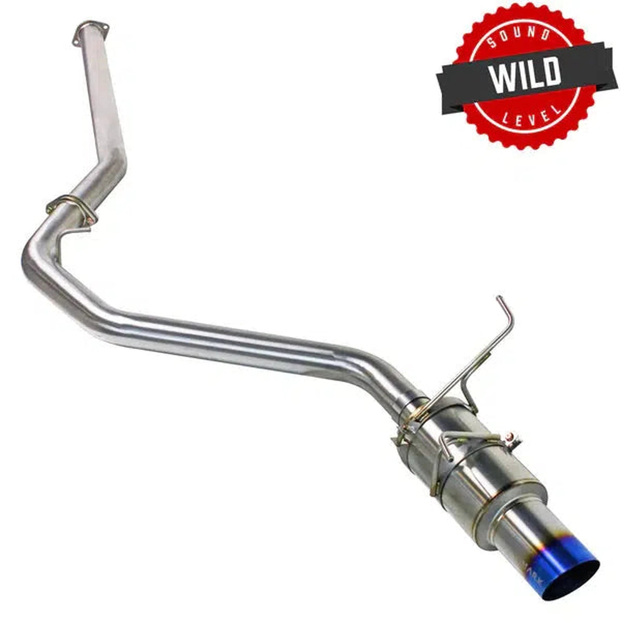 Remark R1-Spec Full Titanium Catback Exhaust without Resonator Subaru WRX 2022-2026 | RK-C1076S-03TF