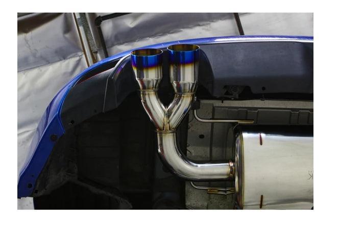 Remark Sports Touring Cat Back Exhaust Burnt SS Non-Resonated Subaru WRX 11-14 / STI 2008-2014 Hatchback | RK-C2076S-02TN
