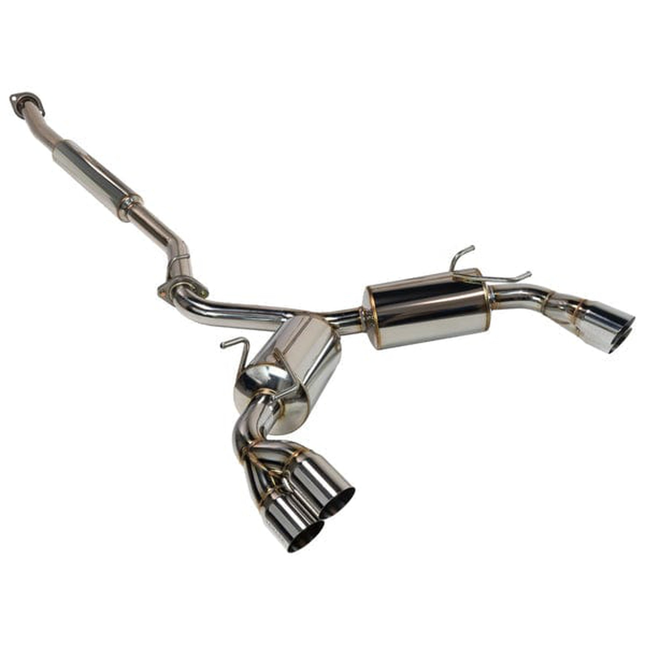 Remark Sports Touring Cat Back Exhaust Stainless Tips Toyota GR86 / Subaru BRZ / Scion FR-S 2013-2026 | RK-C4063T-04