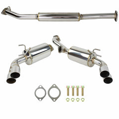 Remark Sports Touring Cat Back Exhaust Stainless Tips Toyota GR86 / Subaru BRZ / Scion FR-S 2013-2026 | RK-C4063T-04