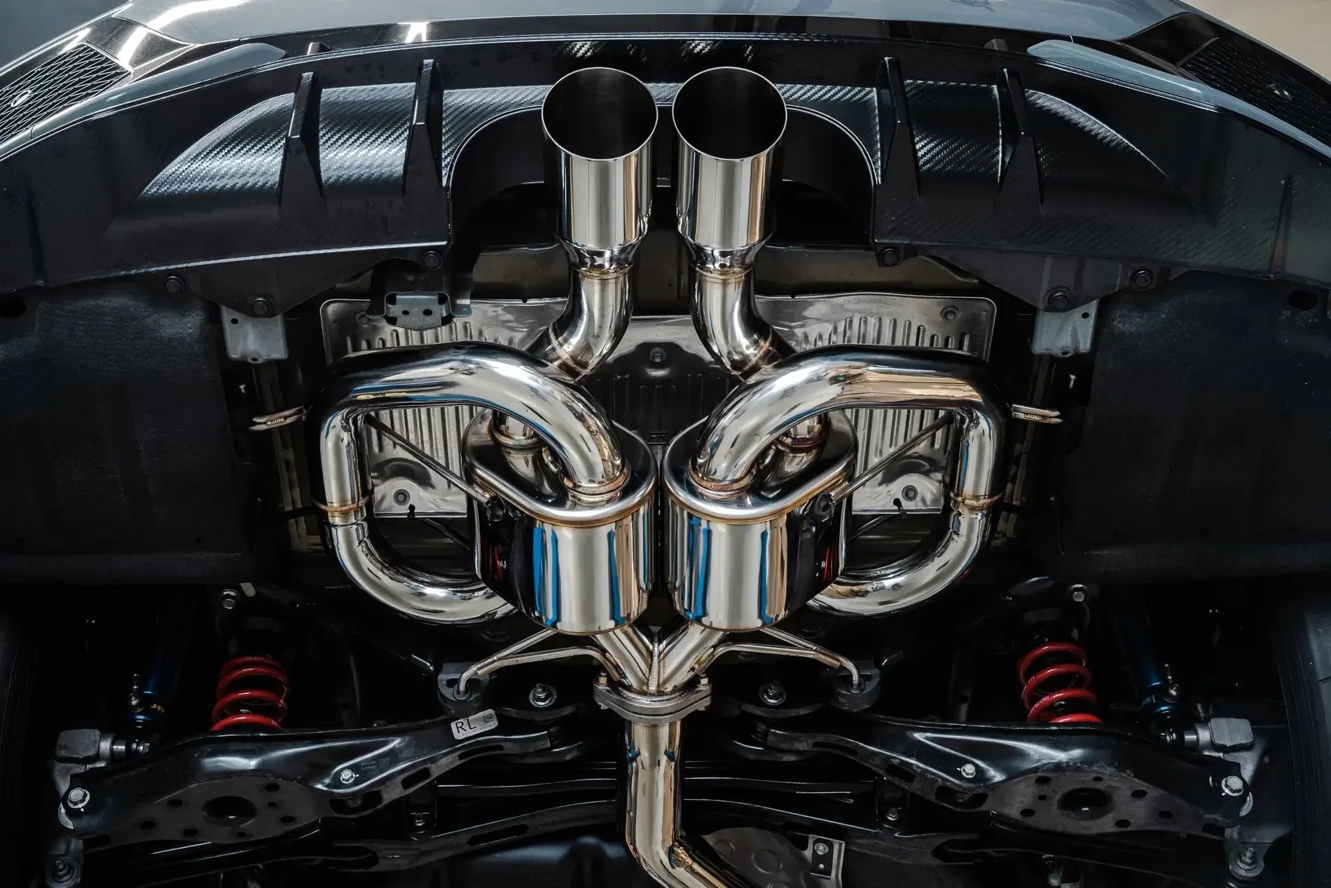 Remark Sports Touring CatBack Exhaust/Front Pipe Stainless Steel Honda Civic Type R 2017-2021 | RK-C2076H-01L