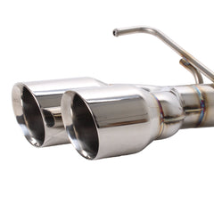 Remark Stainless Double Wall 3.5in Tips Axleback Exhaust Subaru WRX 2022-2026 | RO-TSVB-D