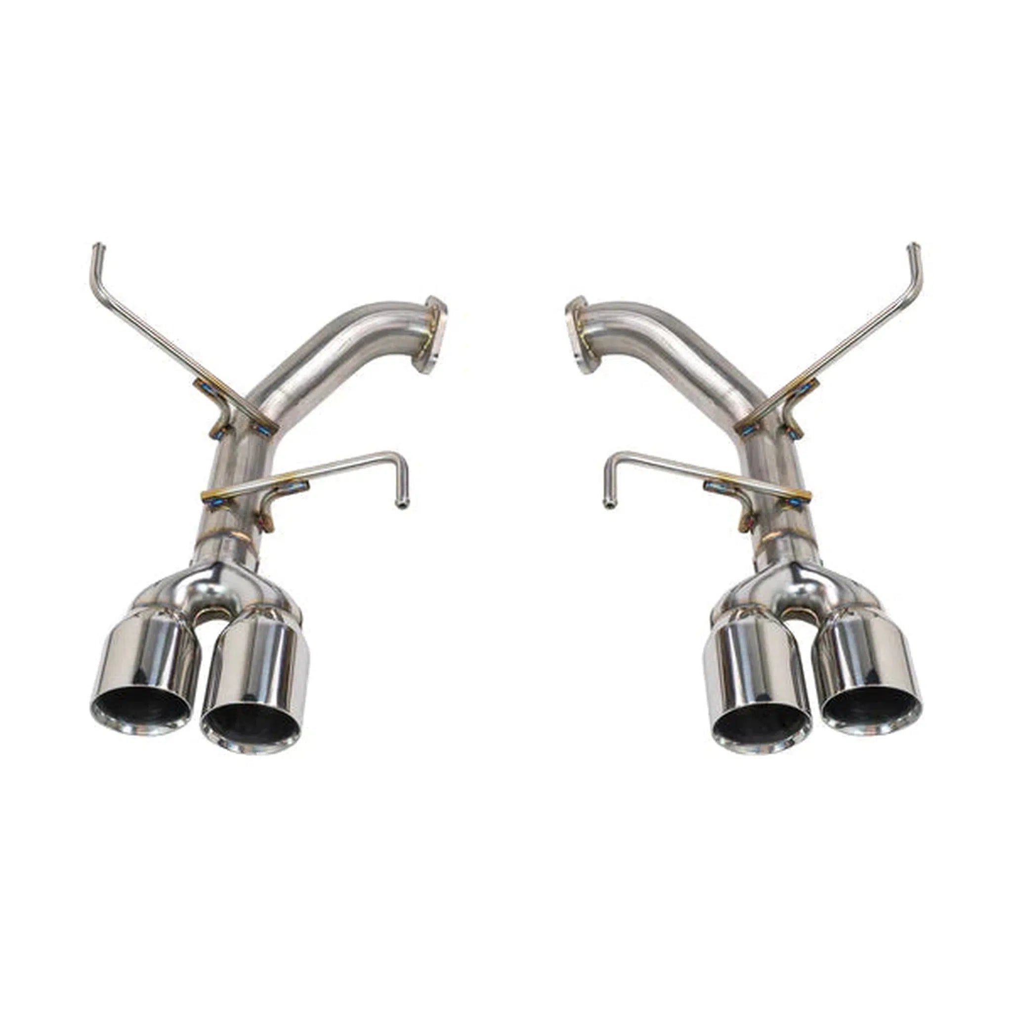 Remark Stainless Double Wall 3.5in Tips Axleback Exhaust Subaru WRX 2022-2026 | RO-TSVB-D