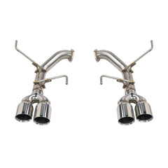 Remark Stainless Double Wall 3.5in Tips Axleback Exhaust Subaru WRX 2022-2026 | RO-TSVB-D