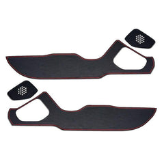 Revel GT Design Kick Panel Cover Red Stitch 4-Piece Toyota GR86 / Subaru BRZ 2022-2026 | 1TR5GDCS01R
