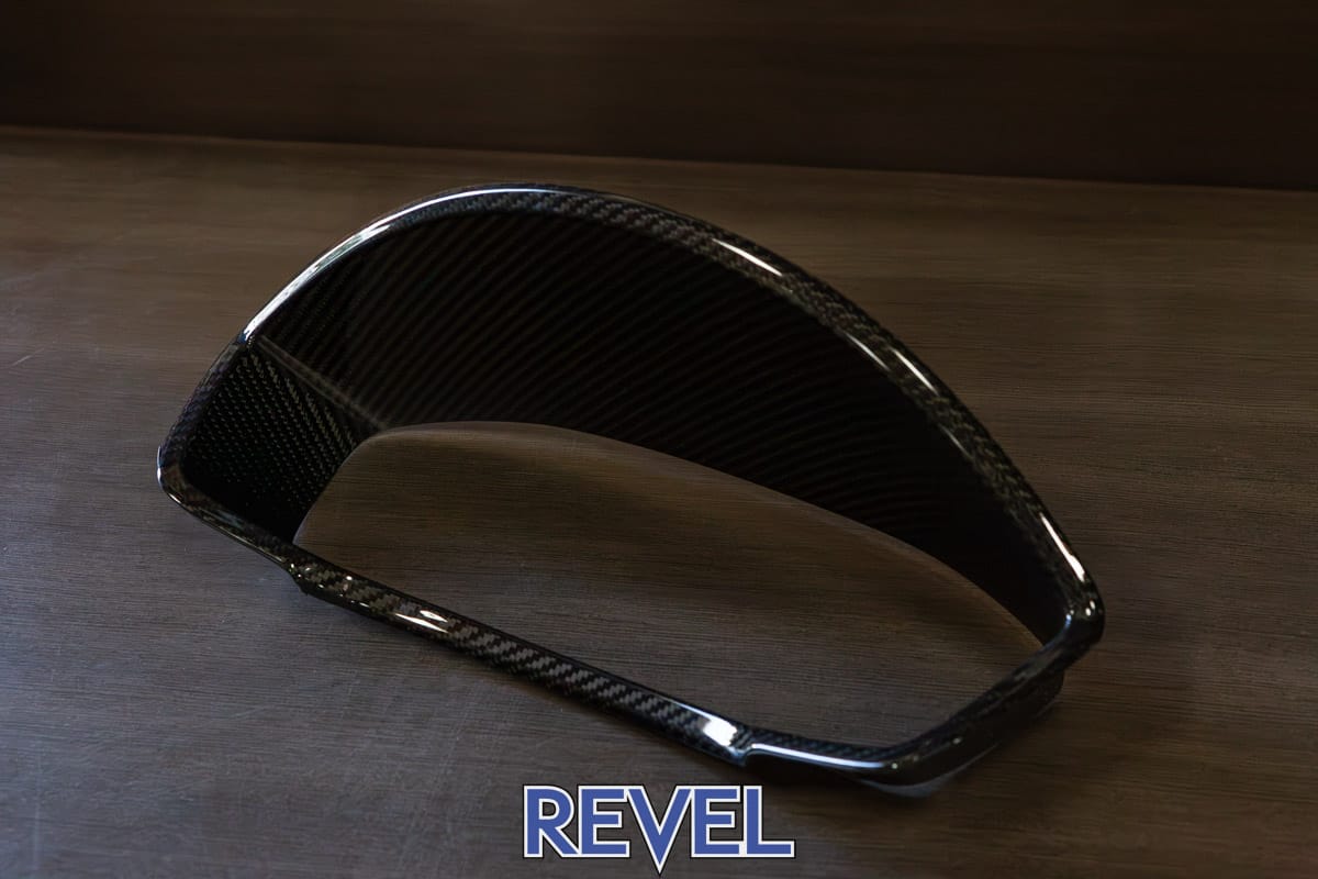Revel GT Dry Carbon Dash Cluster Cover 1 Piece Honda Civic Type R 2023-2025 | 1TR4GT0DH01