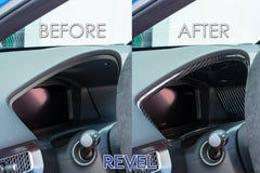 Revel GT Dry Carbon Dash Cluster Cover 1 Piece Honda Civic Type R 2023-2025 | 1TR4GT0DH01