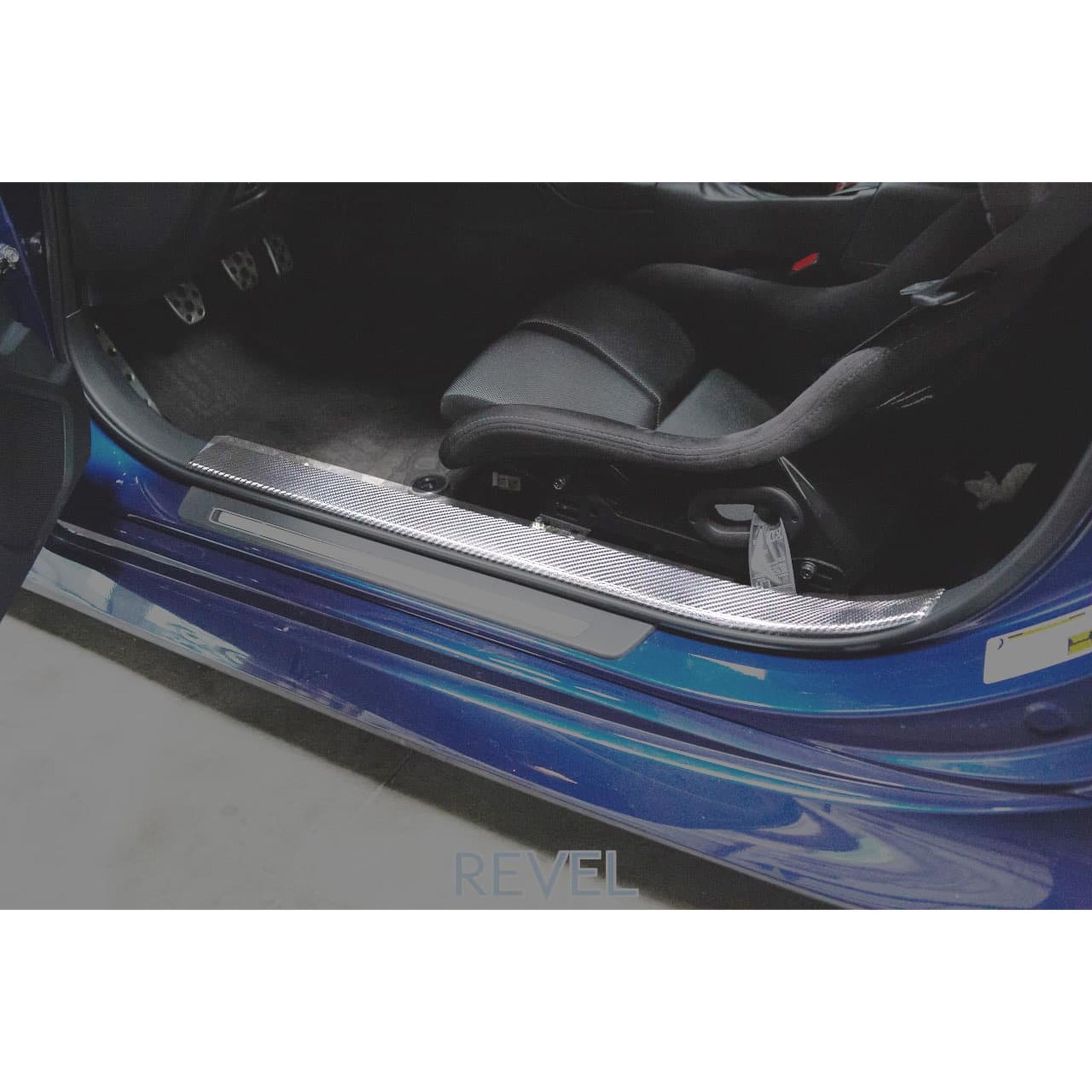 Revel GT Dry Carbon Scuff Plate Toyota GR86 / Subaru BRZ 22-26 | 1TR4GT0CS03