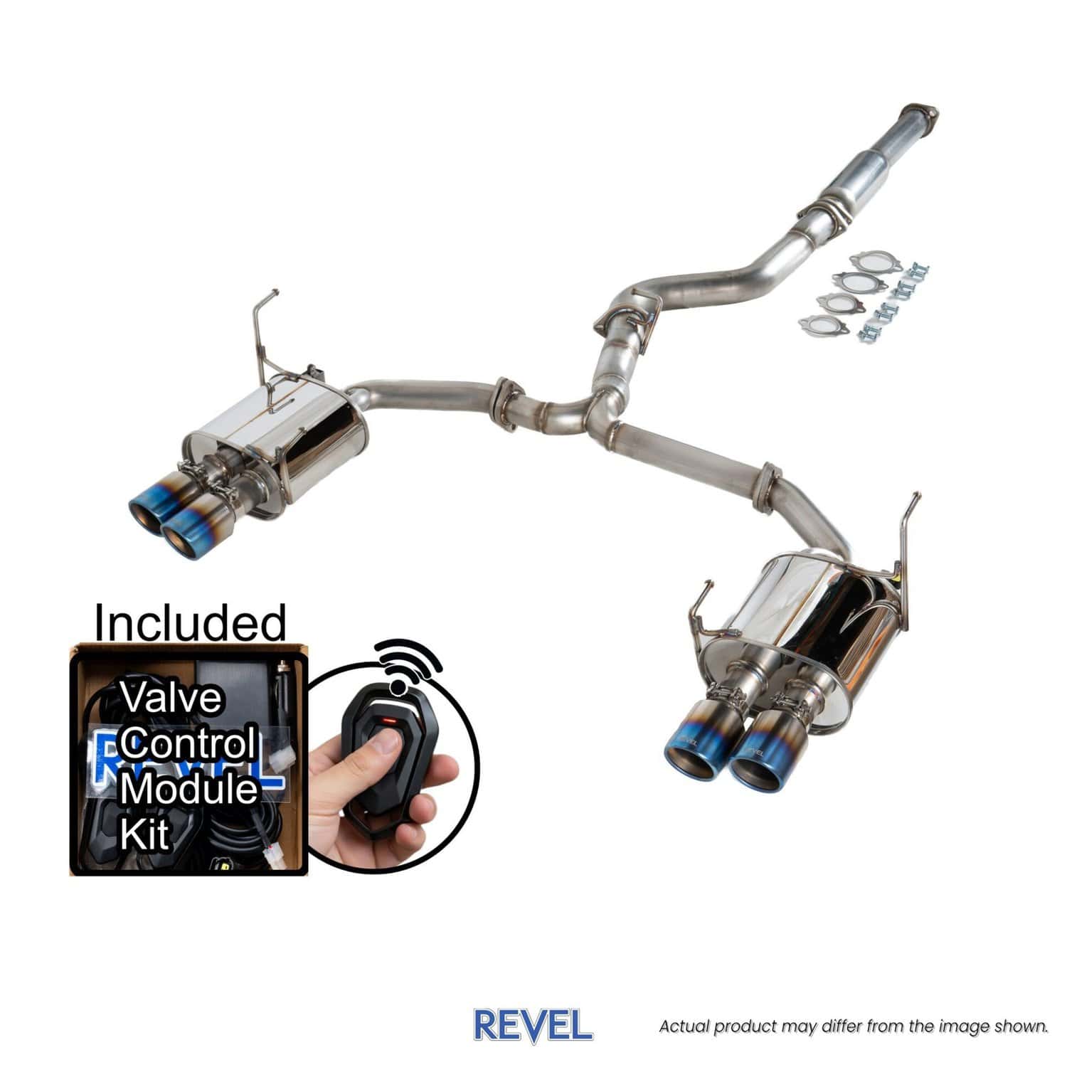 Revel Medallion Touring Premier Titanium Tips Cat Back Exhaust Subaru WRX / STI 2015-2021 | T71188T