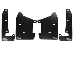 RokBlokz Original Rally Mud Flaps Black Flaps with Grey Logo Subaru WRX 2022-2025 | S-VB-O-BLK/GRY