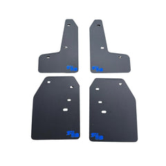 RokBlokz Original Rally Mud Flaps Black Flaps/Blue Logo Subaru Legacy / Outback 2010-2014