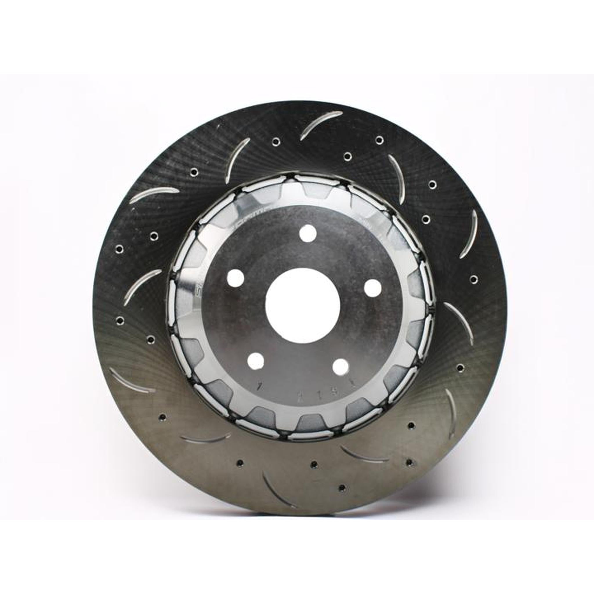 SHW Front Drilled-Slotted Lightweight Brake Rotor Subaru STI 18-21 and 2024+ WRX TR| SFX41002