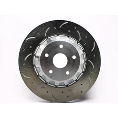 SHW Front Drilled-Slotted Lightweight Brake Rotor Subaru STI 18-21 and 2024+ WRX TR| SFX41002