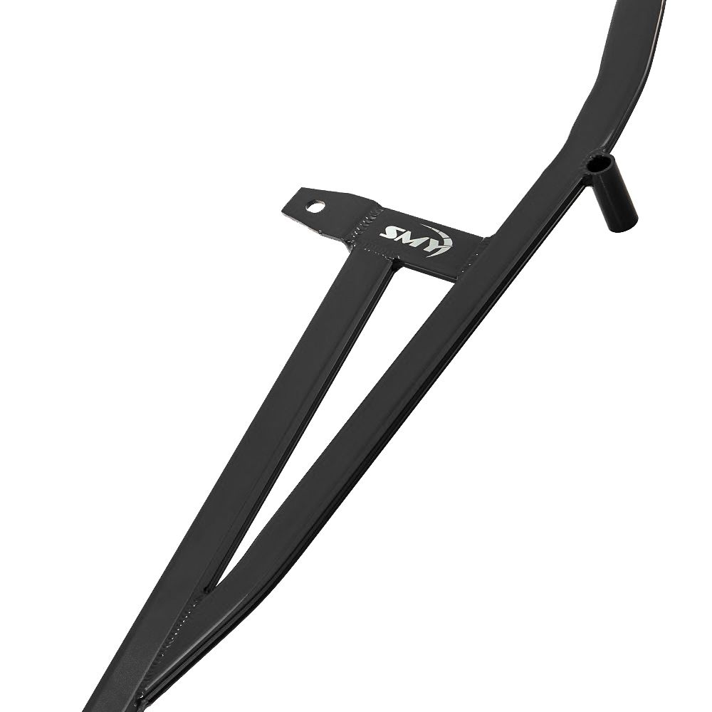 SMY Center Floor Power Brace Kit Wrinkle Black Subaru WRX / STI 2008-2021 | SMY-SUSBK-MIDDLE