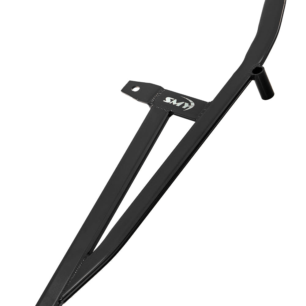 SMY Center Floor Power Brace Kit Wrinkle Black Subaru WRX / STI 2008-2021 | SMY-SUSBK-MIDDLE