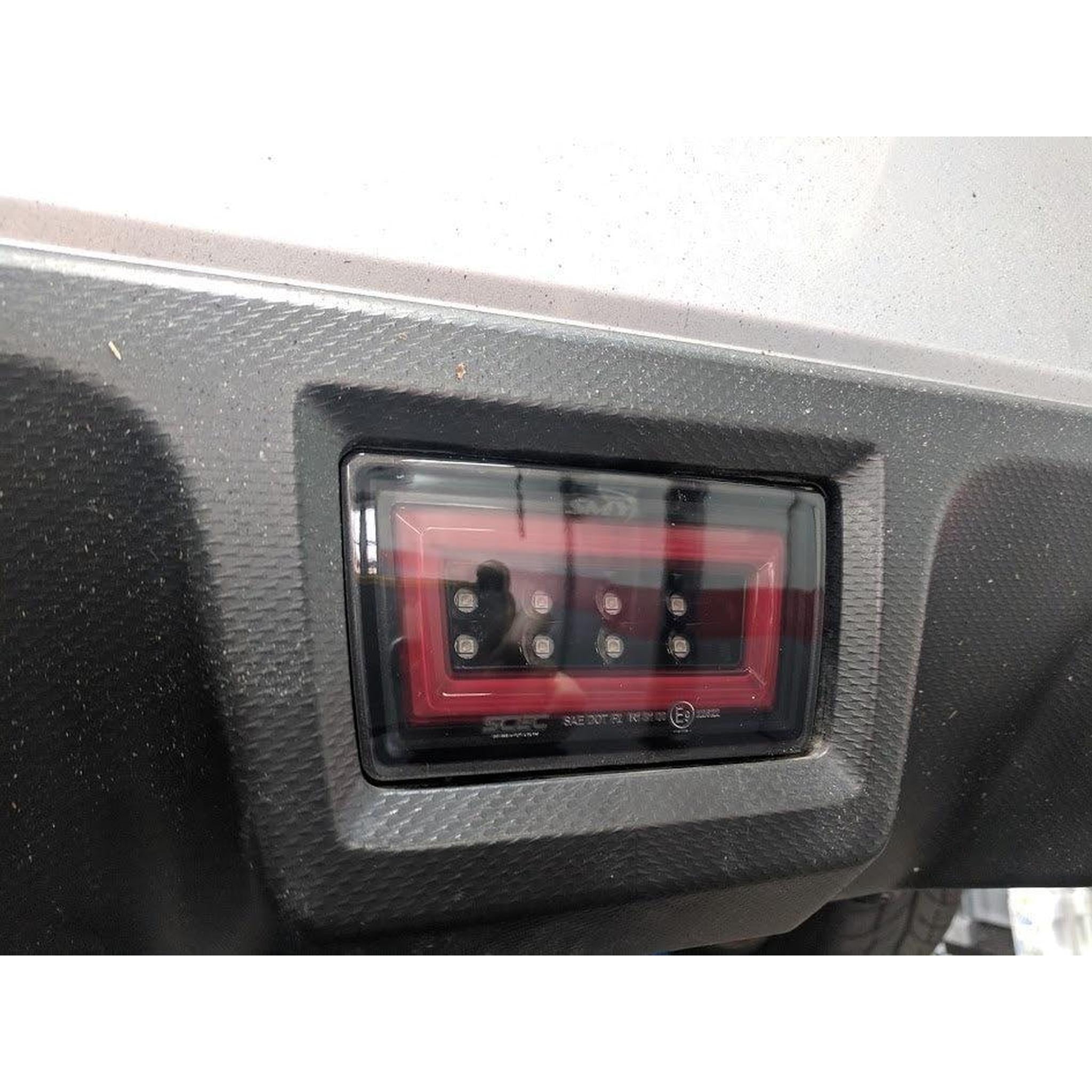 SMY F1 V3 Hyperflash Rear Brake Light (RBL) Smoked w/ DRL Red Light Bar Subaru WRX / STI 2015-2020
