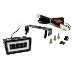 SMY F1 V3 Hyperflash Rear Brake Light (RBL) Smoked w/ DRL White Light Bar Subaru WRX / STI 2015-2020