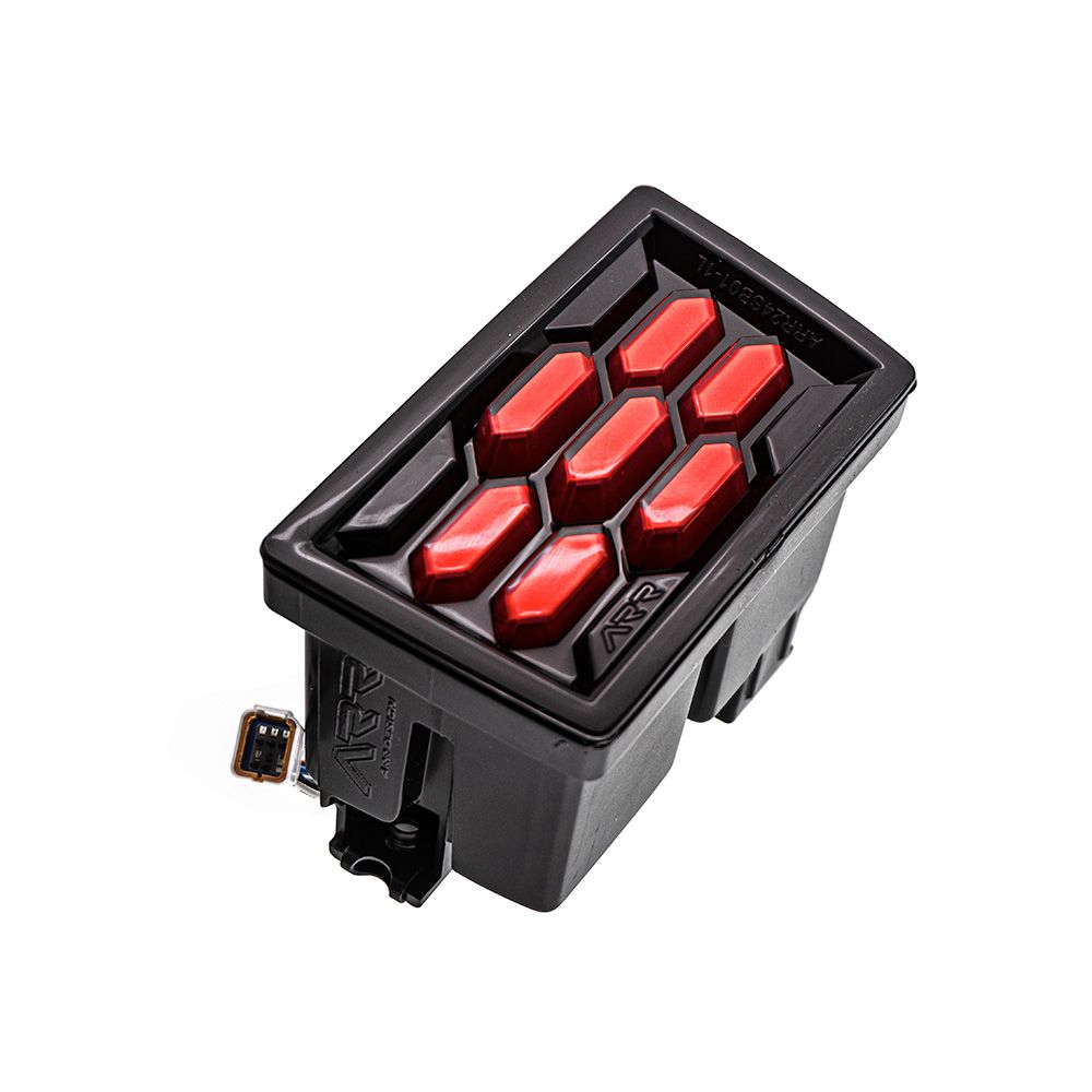 SMY Honeycomb Rear 4th Brake Light Red 2015-2021 WRX / STI | SMY-HC-VARD