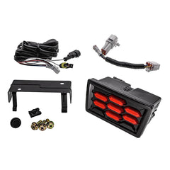 SMY Honeycomb Rear 4th Brake Light Red 2022-2026 WRX | SMY-HC-VBRD