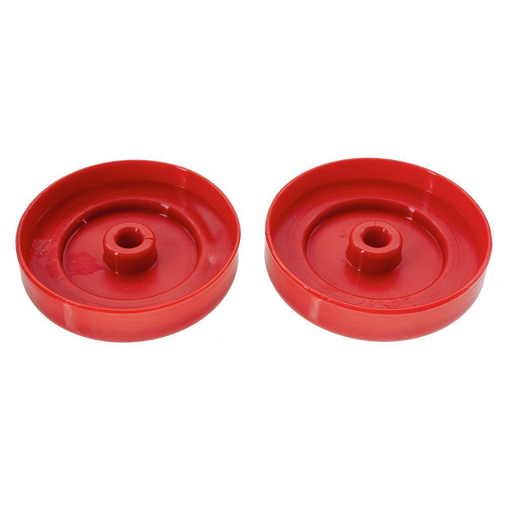 SMY Polyurethane Strut Tower Covers Red 2022-2026 WRX | SMY-SCAP-RD
