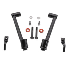 SMY Power Brace Rear Member Side Black Subaru WRX / STI 2008-2021 | SMY-SUS-RPB-BK