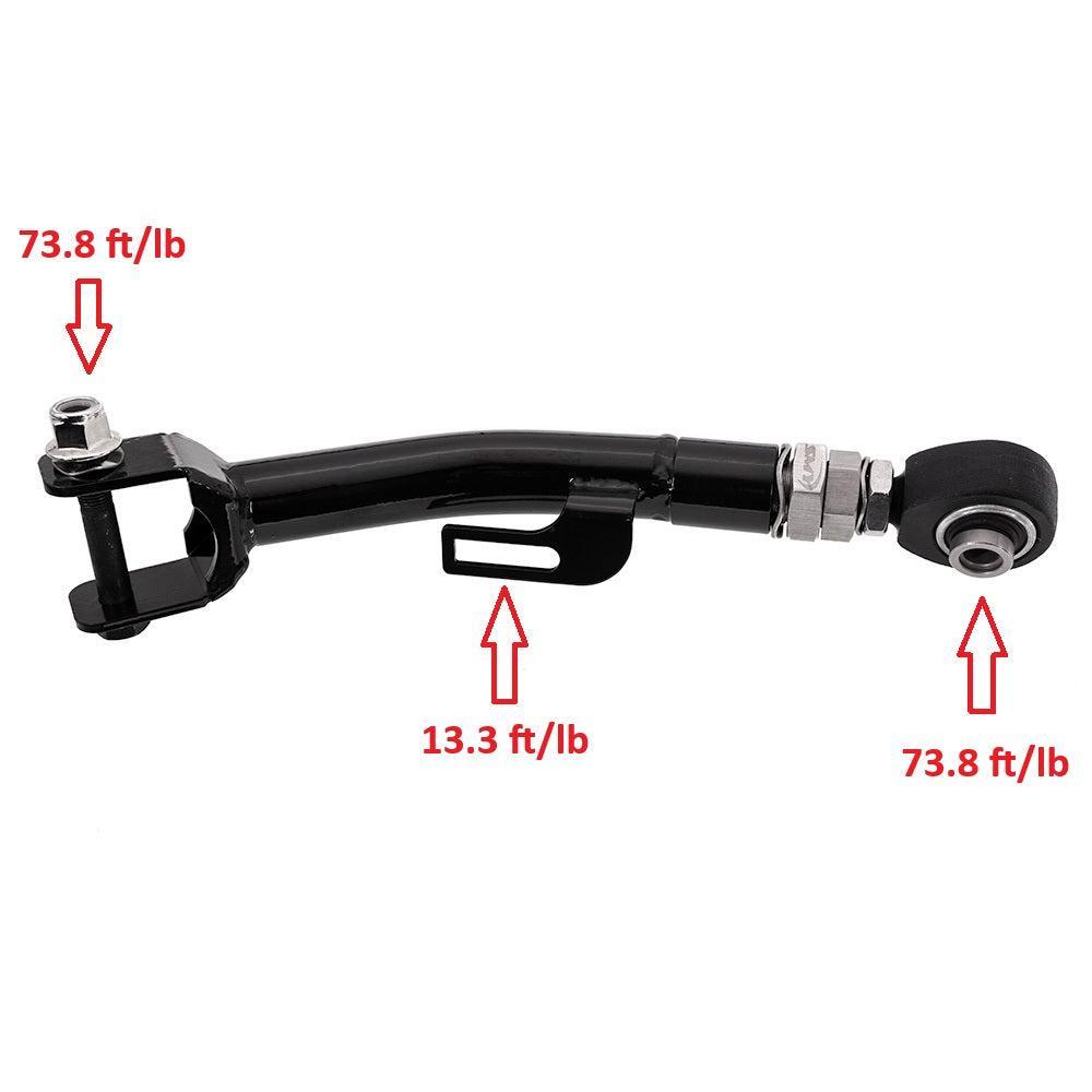 SMY Stealth Heavy Duty Trailing Arms Adjustable 2022-2026 WRX | SMY-SUS-TRLVB