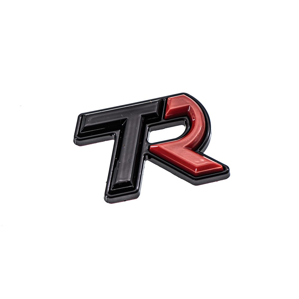 SMY Subaru TR "Tuner Ready" Trunk Badge Black / Red WRX 2022-2026 | SMY-EMB-TR2