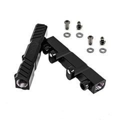 SMY Top Feed Aluminum Black Fuel Rails Subaru WRX 2002-2014 / STI 2007-2021