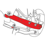 SPC Adjustable Rear Lower Control Arm (Single Arm) Subaru WRX 08-23 / STI 08-21 / BRZ 13-24 | 67660