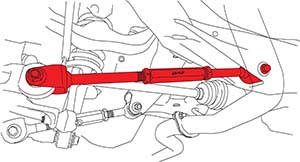 SPC Performance Rear Adjustable Toe Arm Subaru Outback 2000-2009 | 67666