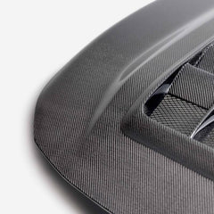 Seibon 23-25 Toyota Corolla GR TV-Style Double-Sided Carbon Fiber Hood | HD23TYGRCOR-TV-DS