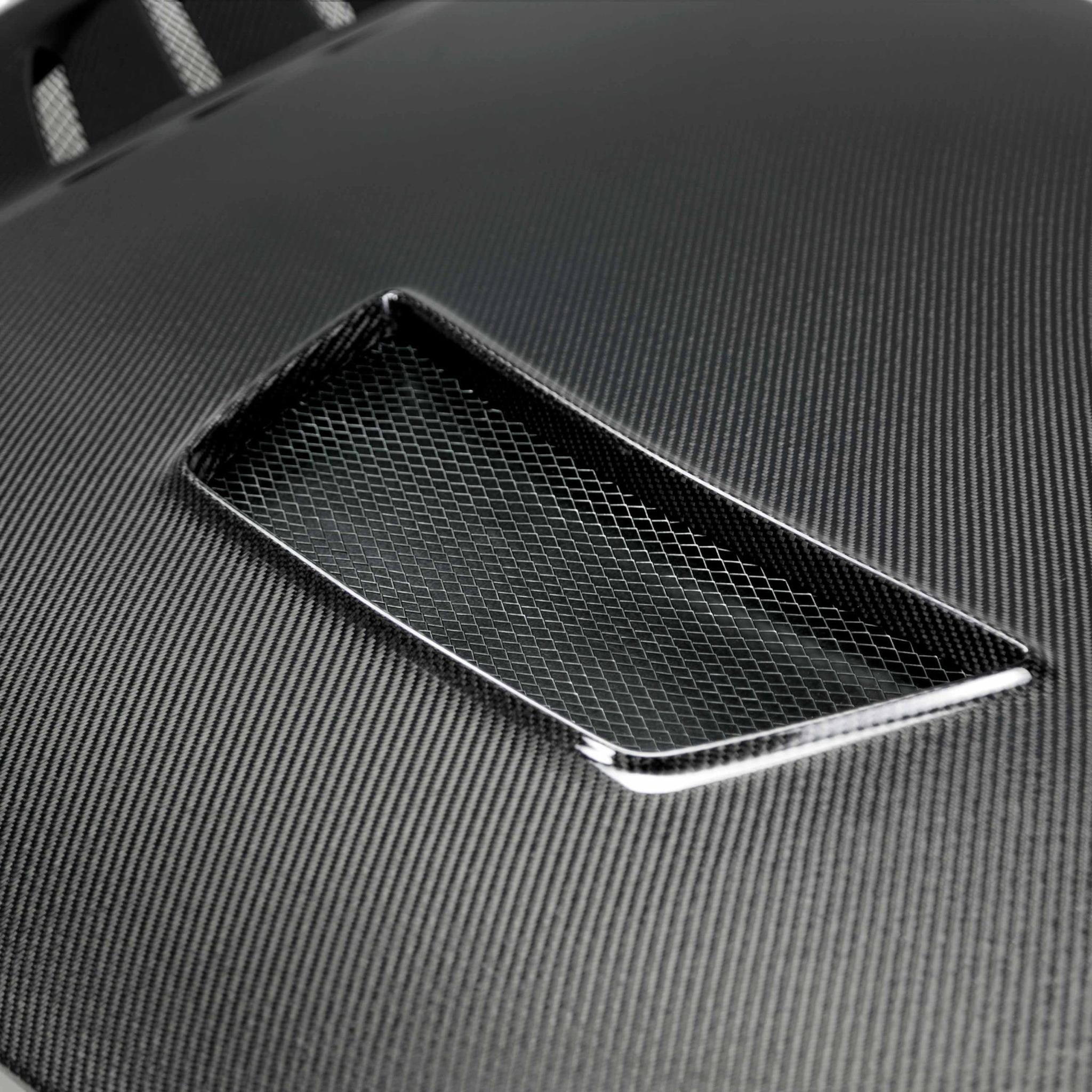Seibon CV-Style Carbon Fiber Hood Honda Civic Type R 2017-2021 | HD17HDCVR-CV