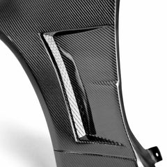Seibon Carbon NWS Style 10mm Wider Fiber Fender Pair Nissan Skyline R34 1999-2002 | FF9901NSR34-NSW