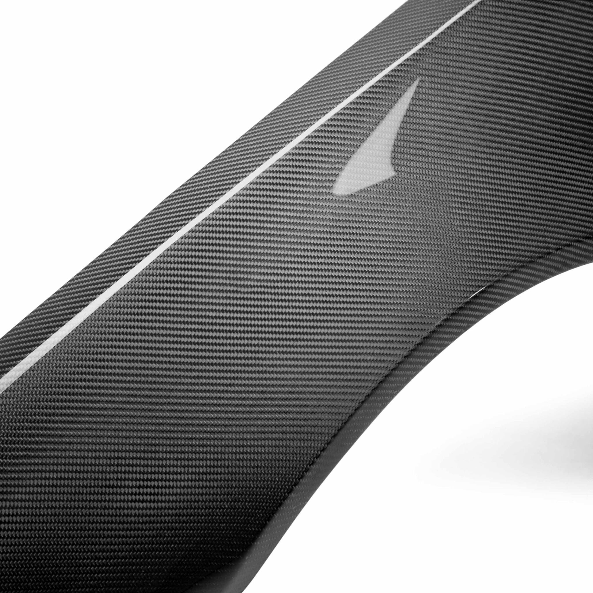 Seibon Carbon NWS Style 10mm Wider Fiber Fender Pair Nissan Skyline R34 1999-2002 | FF9901NSR34-NSW