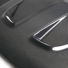 Seibon MR-Style Carbon Fiber Hood Honda Civic Coupe/Sedan/Hatchback 2016-2021 | HD16HDCV-MR