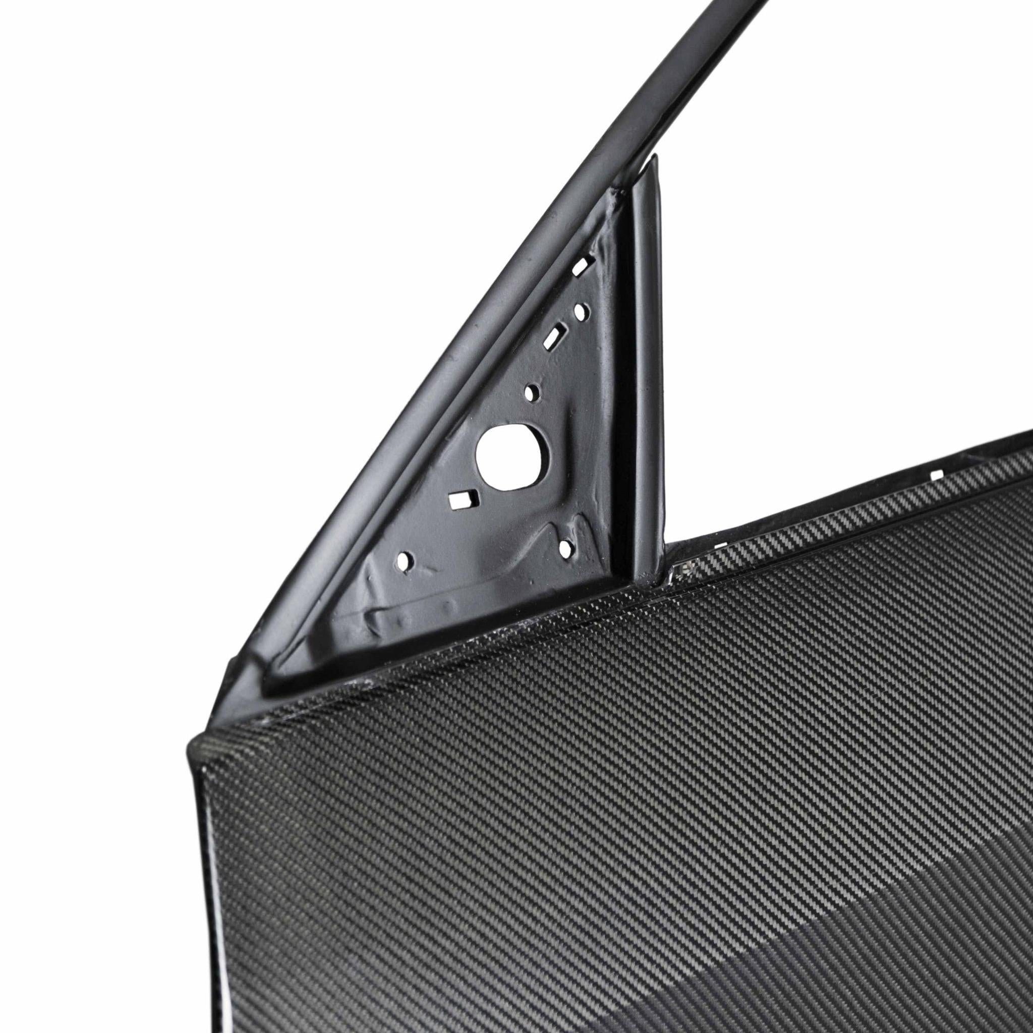 Seibon OE Style Gloss Carbon Fiber Front Doors Honda Civic Type R 2017-2021 | DD17HDCVR-F
