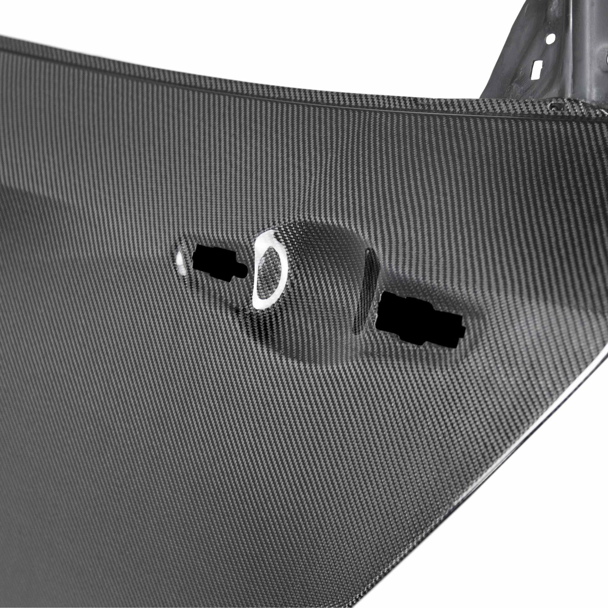 Seibon OE Style Gloss Carbon Fiber Rear Doors Honda Civic Type R Hatch 2017-2021 | DD17HDCVR-R