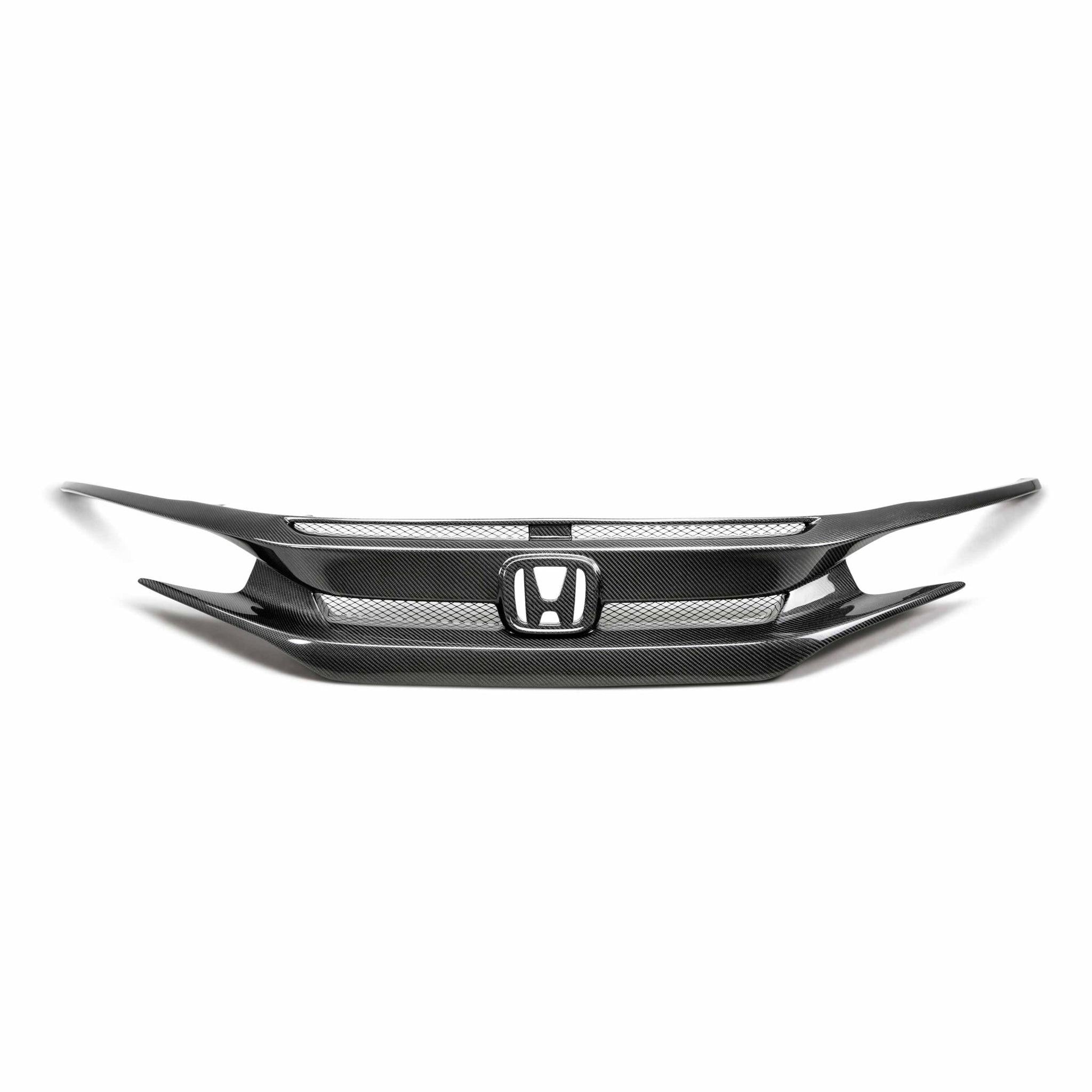 Seibon OEM-Style Carbon Fiber Front Grill Honda Civic 2016-2021 | FG16HDCV4D
